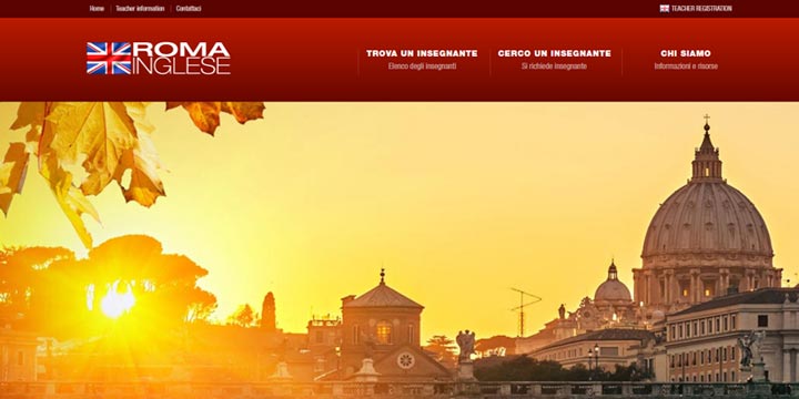 Roma inglese per corsi di inglese a Roma